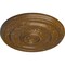 Ekena Millwork Kepler Traditional Medallion (For Canopies up to 2 5/8"), 11 7/8"OD x 1 1/4"P, Smokey Topaz Crackle CM12KPSTC - alternate 4